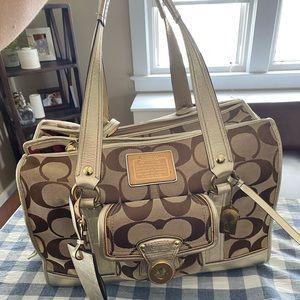 Coach Dog Carrier **rare